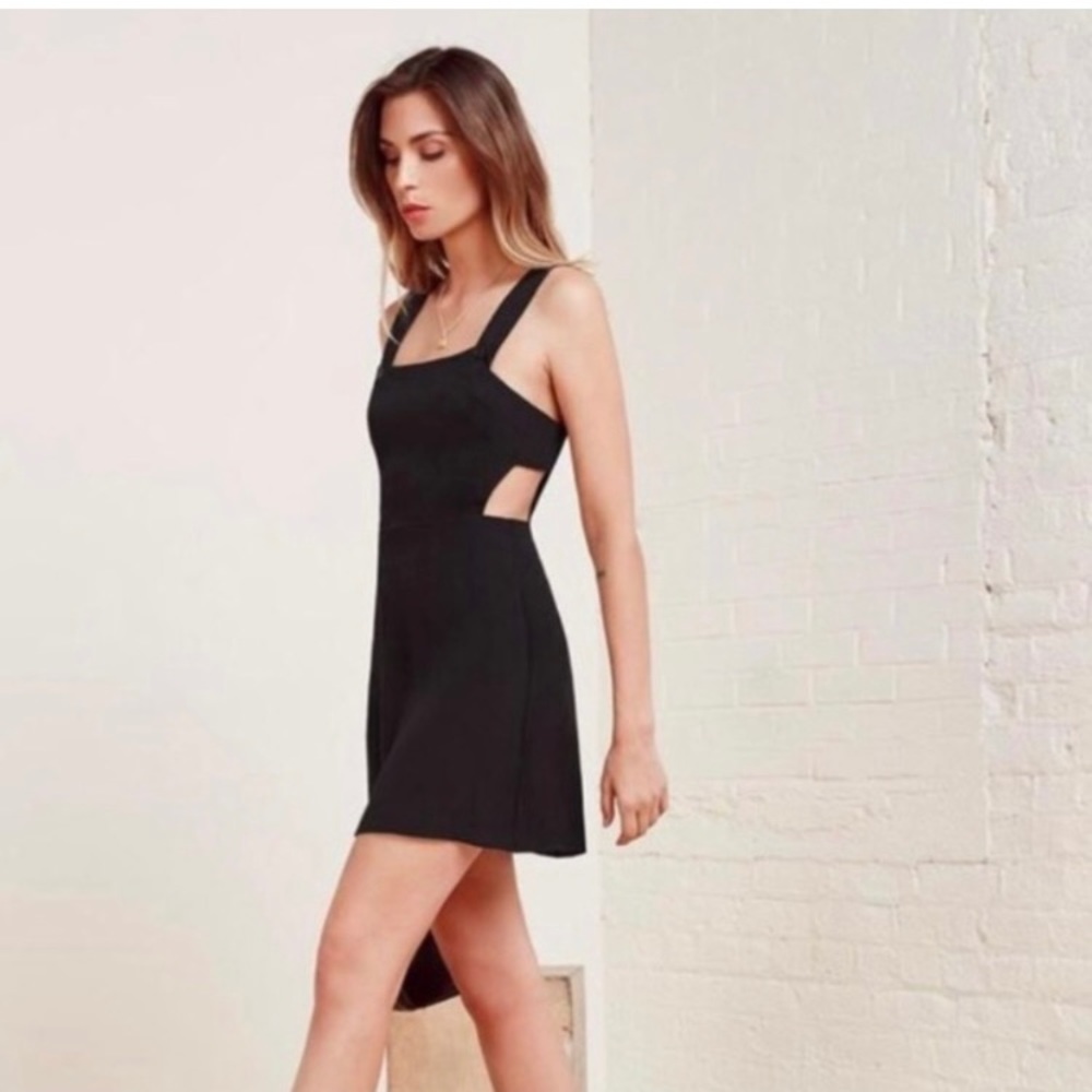Reformation cutout minidress Bellamy Sz 2